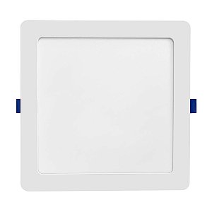 Painel LED Embutir Quadrado 18W 4.100K