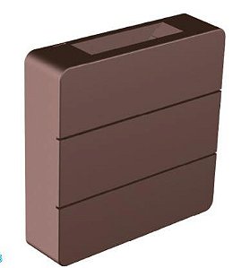 ARANDELA CLEAN LED ALETADA 6W 3000K MR BLUMENAU