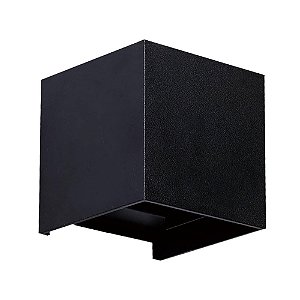 ARANDELA LED FREE 6W 3000K PT FACHO AJUSTAVEL IP65 BLUMENAU