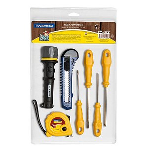 KIT FERRAMENTAS 7 PECAS TRAMONTINA