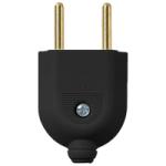 PLUGUE 2P 10A 04MM PT PEZZI