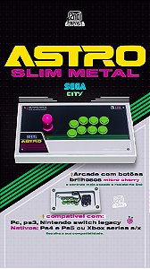 ASTRO SLIM METAL – SEGA CITY (edição especial)