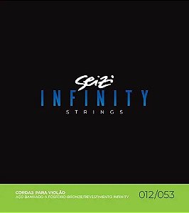 Cordas para Violão Seizi Infinity 012 Aço
