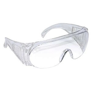 Óculos De Proteção Sobrepor Vision 300 Incolor Volk Ca 42718