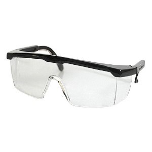 Oculos De Proteção Vision 100 Transparente Antirrisco Volk Ca 42716