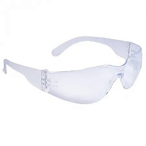 Oculos De Proteção Vision 200 Antirrisco Volk Transparente Ca 42717