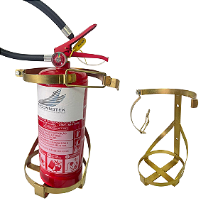 Suporte Reforçado Para Extintor De 4kg E 6kg Veicular - Caminhão, Van, Carro