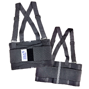Cinto Ergonômico Refletivo Volk Black Belt