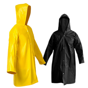 Capa Impermeável PVC Preta 0,20mm