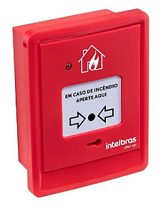 Acionador manual convencional s/sirene AMC 421 - Intelbras