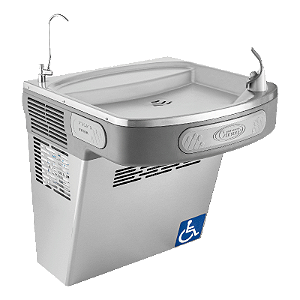 Bebedouro Industrial Acessível Life em Inox com 2 Torneiras