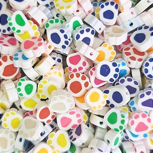 25 Uni. Miçanga De Fimo Pata