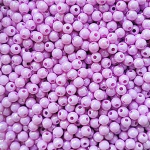 8 pct de 500g Miçanga Pérola Irisada de 8mm