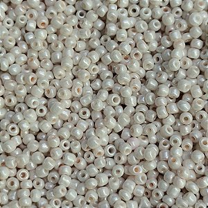 Miçangas 12/0 Kit com 40g Cor Branco p/ Bijuterias Artesanato