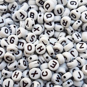 Kit de Miçangas 4350 pçs entre Letras e Pérolas Artesanato