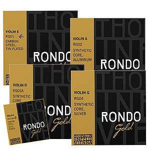 CORDAS RONDO GOLD PARA VIOLINO