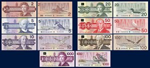 Série de Cédulas do Canadá -