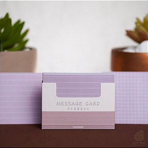 Bloquinho  de Anotações com fichas pautadas