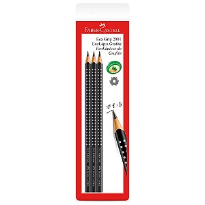 Ecolápis Grip - Faber-Castell - 3 Un