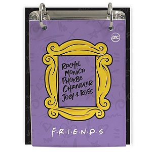 Caderno Argolado Mini - DAC - Friends - 80Fl 115x155mm