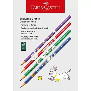 Lápis Eco - Faber-Castell - Pets