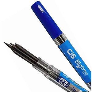 Grafite Preto - CiS - 2.0MM BigTree 2 Tubos com 6 Grafites