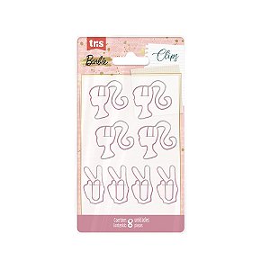 Clips - Tris - Barbie Pink 8un