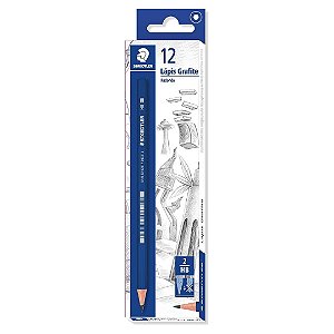 Caixa de Lápis  2HB Grafite - Staedtler - 12 Unidades