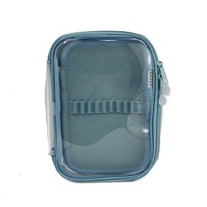Estojo Box 100 Pens - Sabra - Cristal Azul Bebê