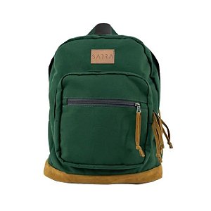 Bolsa Mochila - Sabra - Urban Camurça Verde Militar