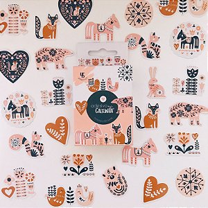 Adesivo na Caixinha - Buendia -  Historias do Norte