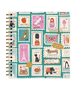 Scrapbook - Lubi - Stamps Azul