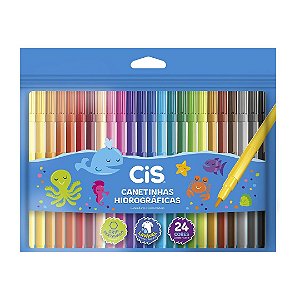 Canetinhas Hidrográficas - CIS -  24 Cores