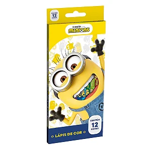 Lápis de Cor - Tris - Minions 12 Cores