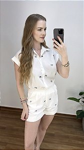 Conjunto Feminino Marant Laços Delicado e Confortavel