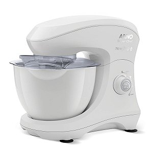 Batedeira Planetária Arno Super Chef KM00 750w 15 Velocidades Branca 110V