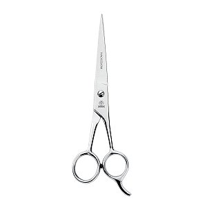 Tesoura de Cabelo Mundial Aço Inox Bronze Fio Laser 6 Polegadas