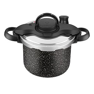 Panela de Pressão Rochedo Clipso Stone Pro 4,5L Fechamento Externo
