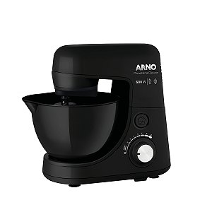 Batedeira Planetária Arno Nova Deluxe SX34 Com Tigela 600w 8 Velocidades Preta 110V