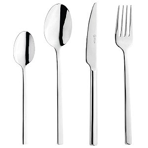 Faqueiro Wolff Aço Inox Firenze 24 Peças Com Estojo Gift Box