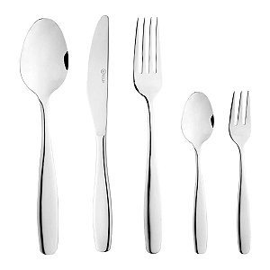 Faqueiro Wolff Aço Inox Cannes 30 Peças Com Estojo Gift Box