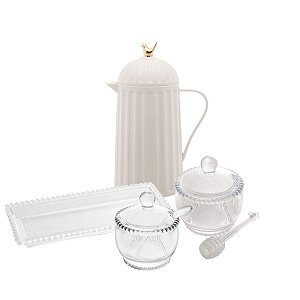 Kit Café Completo Premium Wolff 4 Peças