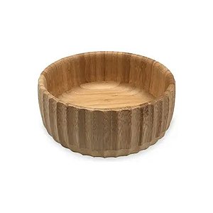 Bowl Canelado De Bambu Oikos Grande (22cm)