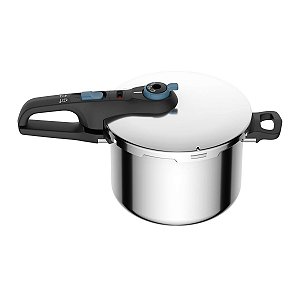 Panela de Pressão Rochedo Inox Indução 6 Litros Fechamento Externo