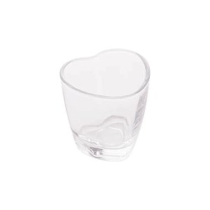Copo de Shot de Vidro Lyor Coração 50ml