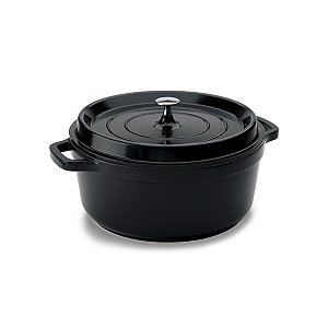Caçarola Hercules Revestimento Ceramico Indução Preta 1,3L 16X8CM
