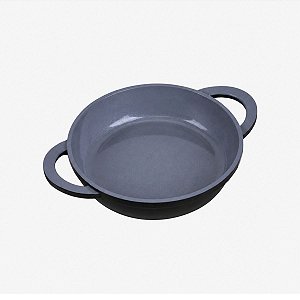 Assadeira Hercules Redonda Preto Antiaderente Ceramico 16X4cm 0,7L