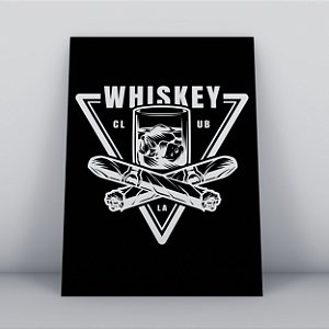 Quadro Canvas  Whisky Bar (02)