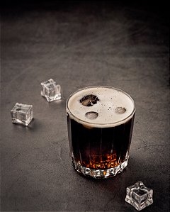 Quadro Canvas Whisky com Gelo