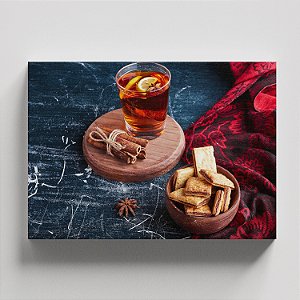 Quadro Canvas  Whisky com Canela